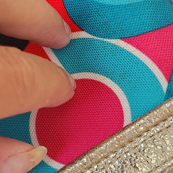 Vintage Coach Poppy Graffiti Pop Art Signature Tote Bag Purse - Picture 13 of 16